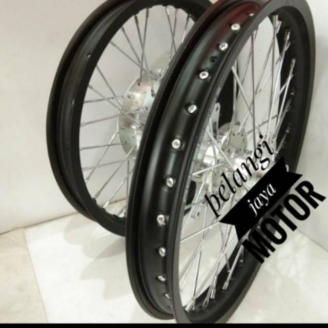 Sepaket Rossi 160 - 185 - Velg Tromol Jari Cakram Plus Rakitan Motor Cb150R Old - Cbr - New Cb150