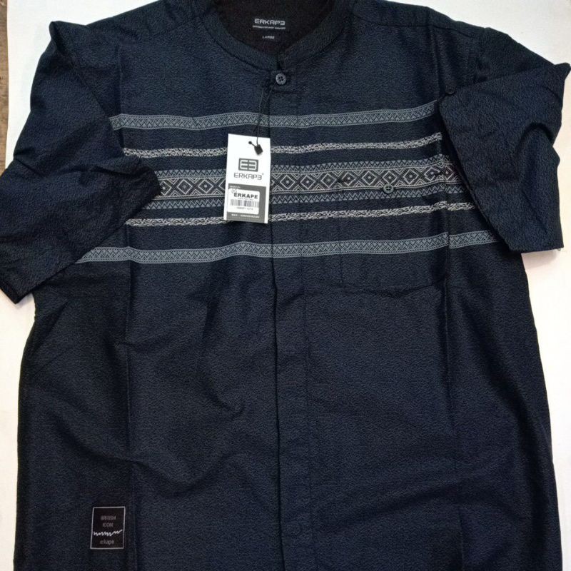 kemeja koko ERKAPE tangan pendek