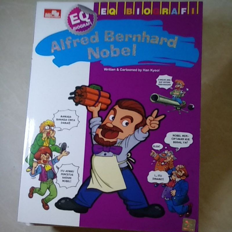 alfred benhard nobel EQ Biografi