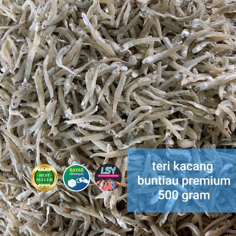 

ikan asin teri kacang / buntiau premium 500gr