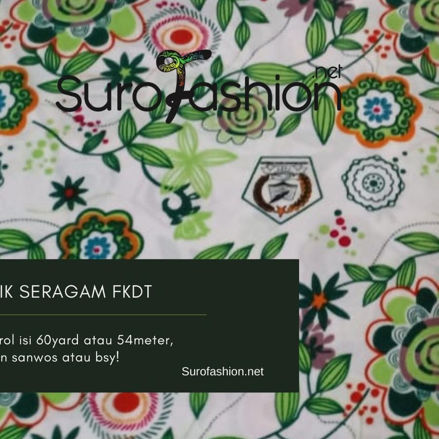 Paling dicariღ✦BATIK SERAGAM FKDT Madrasah diniyah