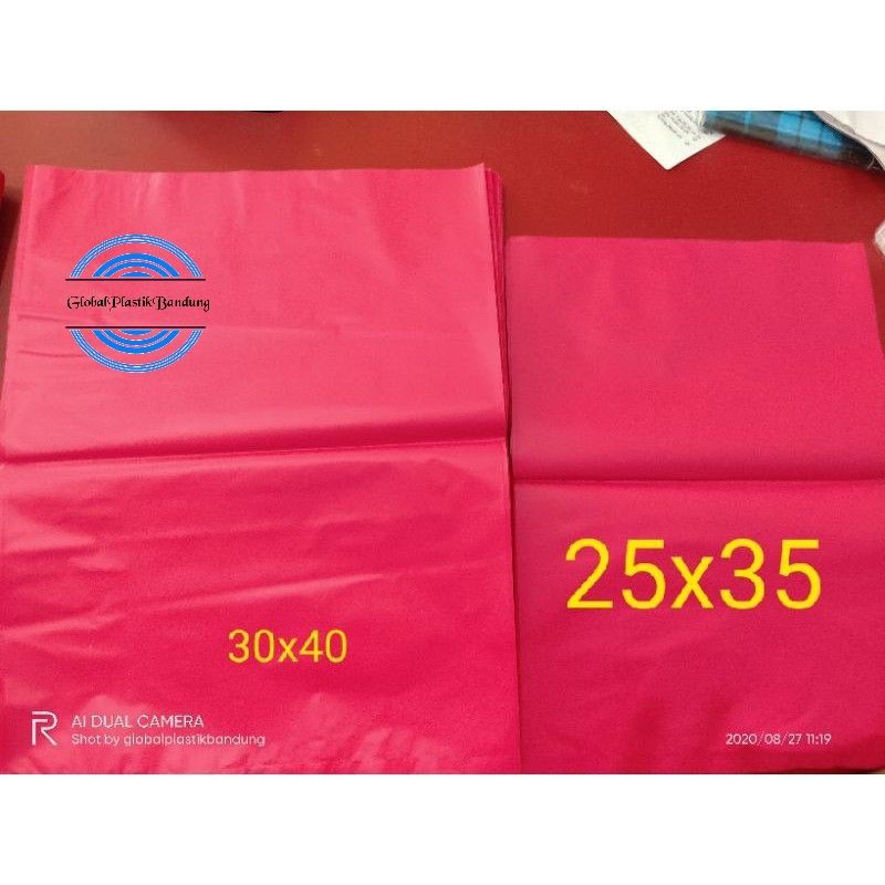 (ecer) plastik packing HD TANPA Plong 25 x 35 cm PREMIUM (TANPA PEREKAT)