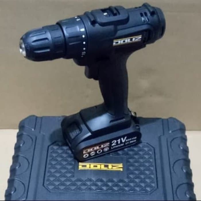 Bor Cordless Drill Baterei 21V DOLIZ BD 618 / BD618 / BOR TANGAN / BOR BATRE / BOR BATERAI