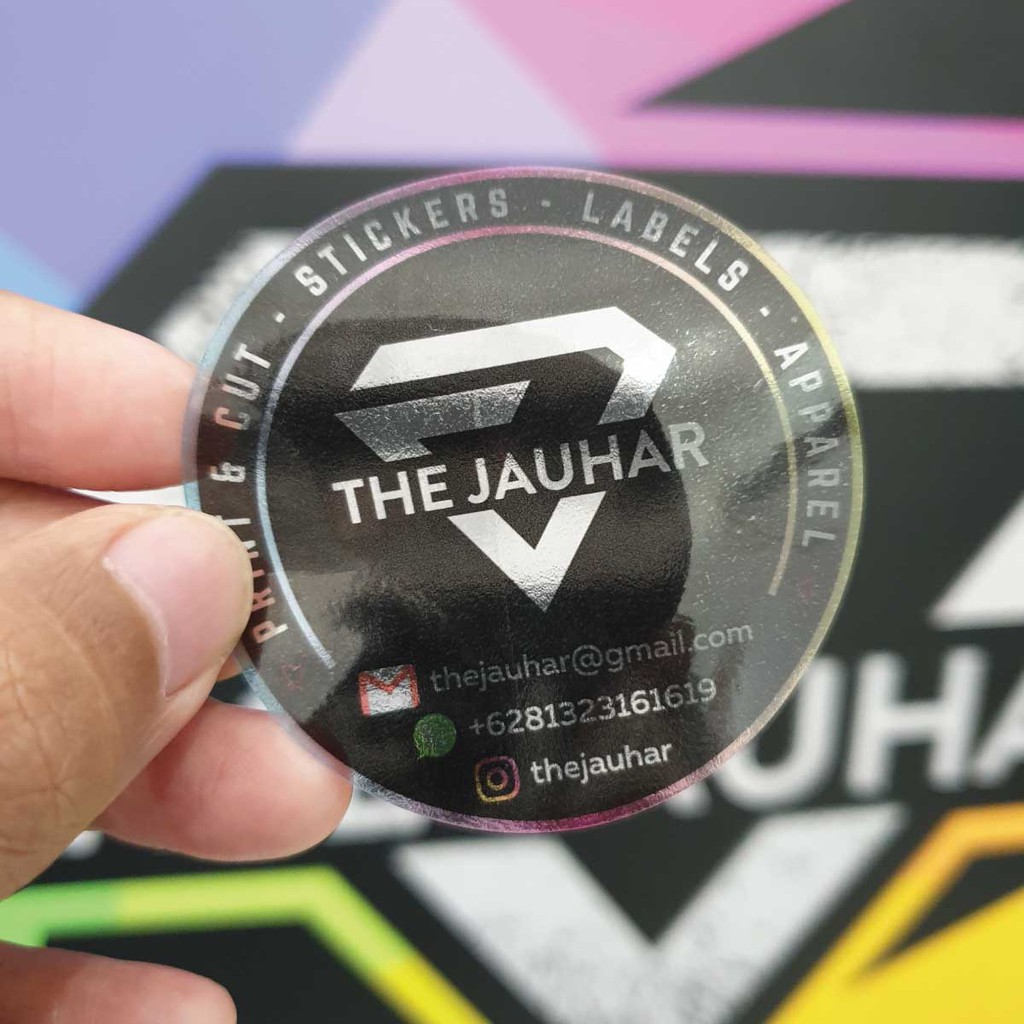 transparent sticker vinyl