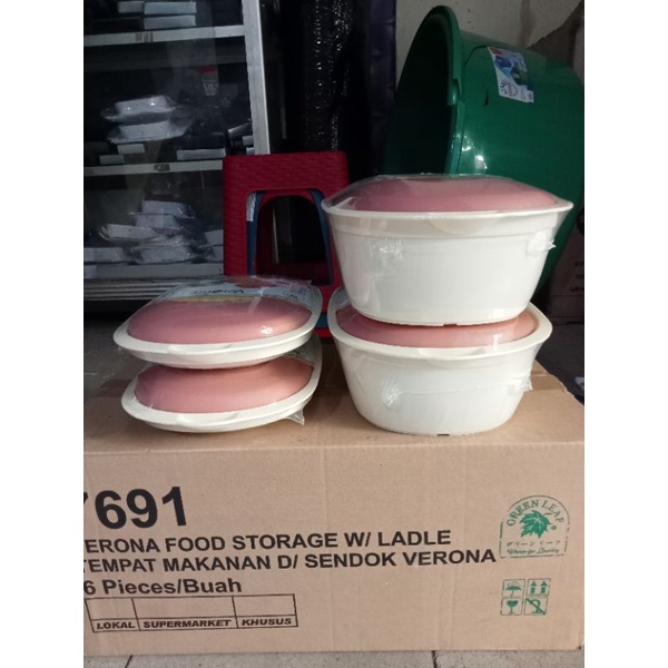 wadah saji Verona wadah makanan sayuran set4