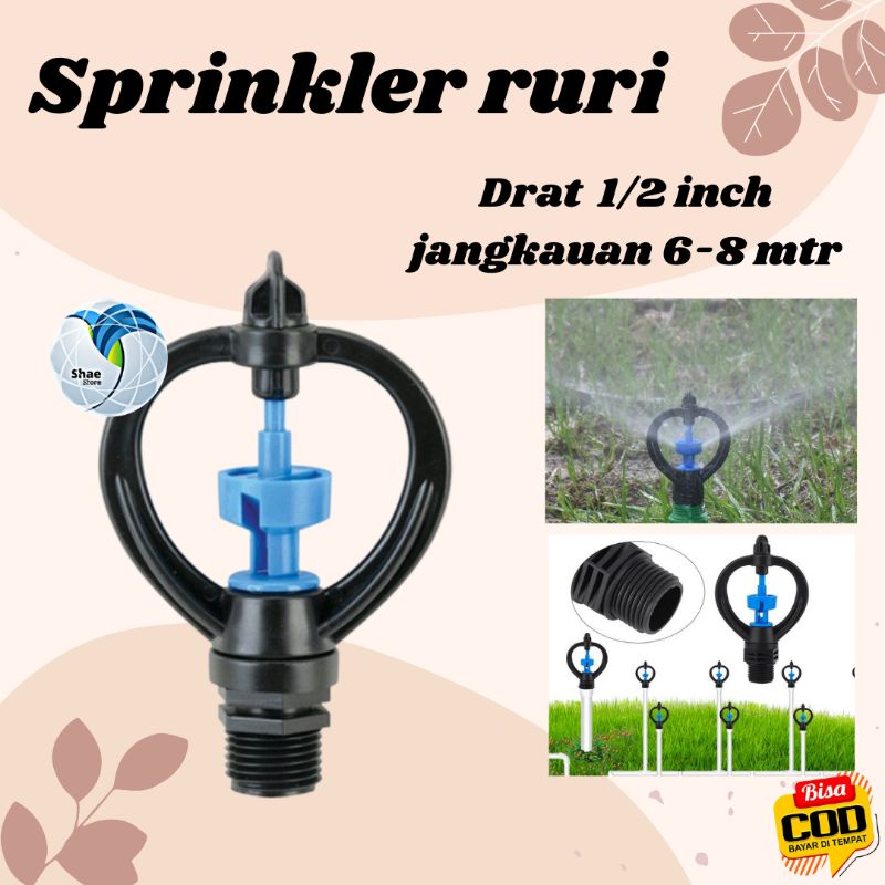 SPRINKLER TAMAN SPRINKLER PERTANIAN SPRINKLE SPRINKLER SPRAYER BUTTERFLY KUPU KUPU SISTEM IRIGASI BERKEBUN KINCIR AIR