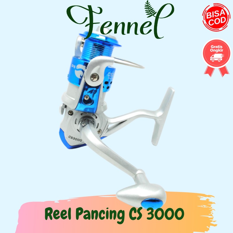 Reel Senar Pancing Debao CS3000 8 Ball Bearing 5.2:1 Gear Ratio