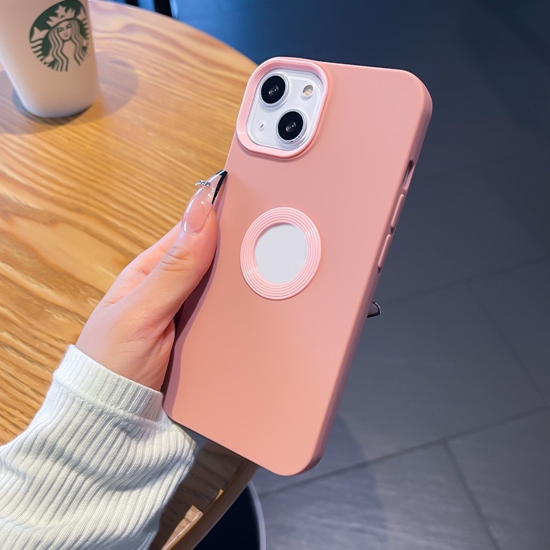 Case Pelindung Penuh Bahan Silikon TPU PC Warna-Warni Untuk iPhone 13 12 11 Pro X XR XS Max 7 8 Plus