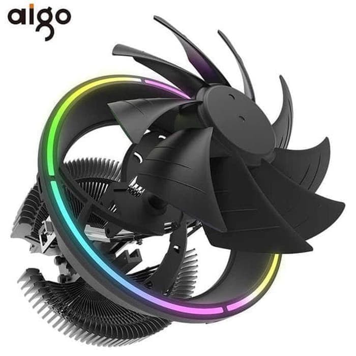 AIGO CPU COOLER DarkFlash DARKVOID LGA775/115x/1366 AM4 AM3 AM2 RGB