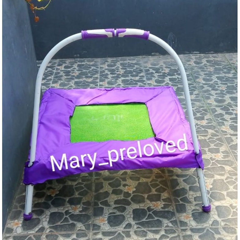 (Preloved) Plum trampoline
