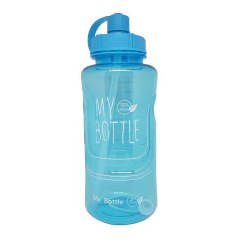 2 LITER - BOTOL MINUM MY BOTTLE PREMIUM 2000ML WITH STRAW BPA FREE