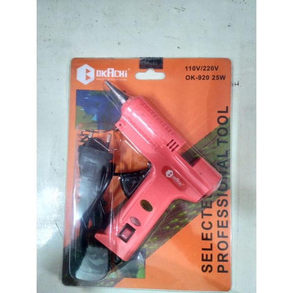 

Lem Tembak Kecil Okachi OK-920 / Glue Gun Kecil 25 watt