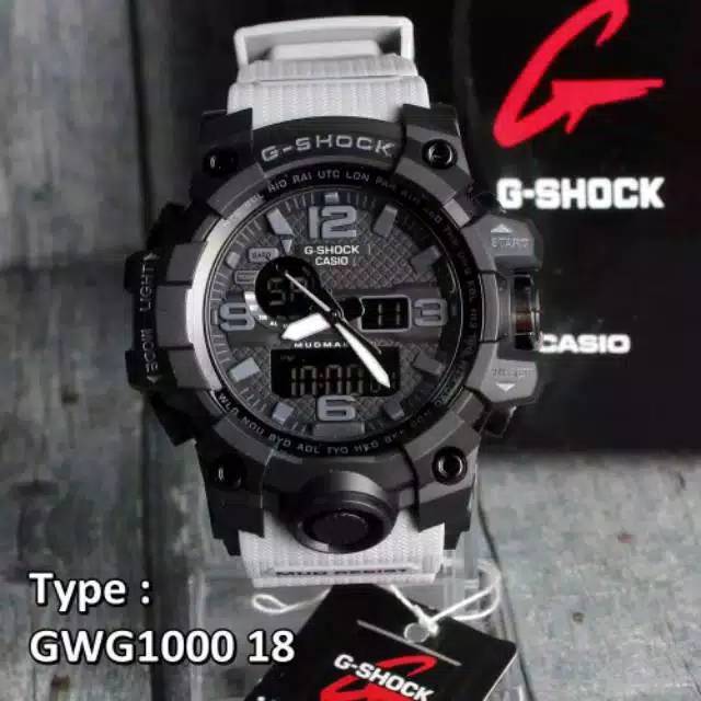 COD Jam Tangan Pria Tahan Air Sporty DIGITAL Casio Gshock GWG-1000