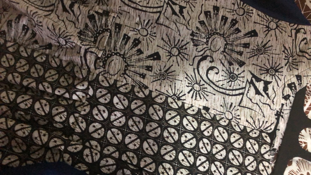 S M L Xl Xxl 3l 4l 5l Tunic Batik Motif Trend Seragam Batik Baju Batik Wanita