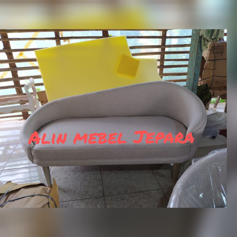 SOFA PELAMINAN MODEL PRAU, SOFA PELAMINAN RETRO