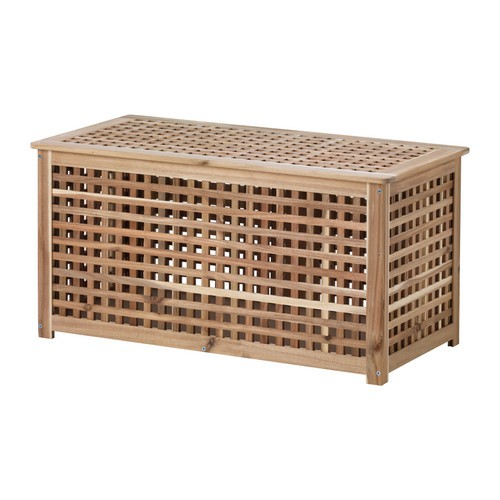HOL Meja untuk simpanan 98x50x50 cm akasia