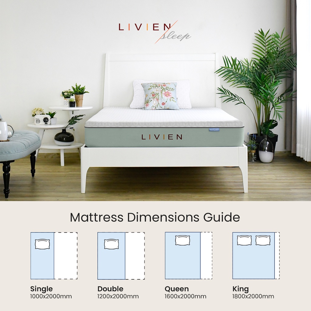 Kasur Busa Memory Foam, Livien Sleep Mestige Mattress (Kasur Busa Memory Foam)