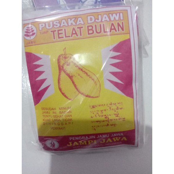 

jamu terlambat bulan kates bubuk ginseng super isi 10 sachet