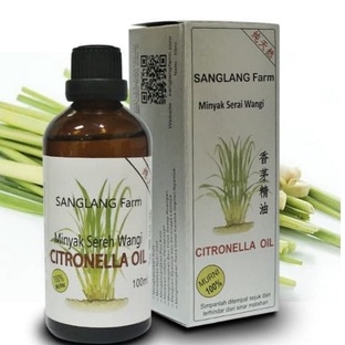 Essential Oil/Diffuser Oil/Citronella/Minyak Atsiri/Sereh/Serai Murni 100 ml