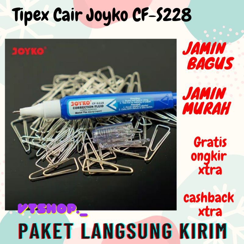 

V81 - tipex cair joyko CF-S228 / correction fluid joyko CF-S228