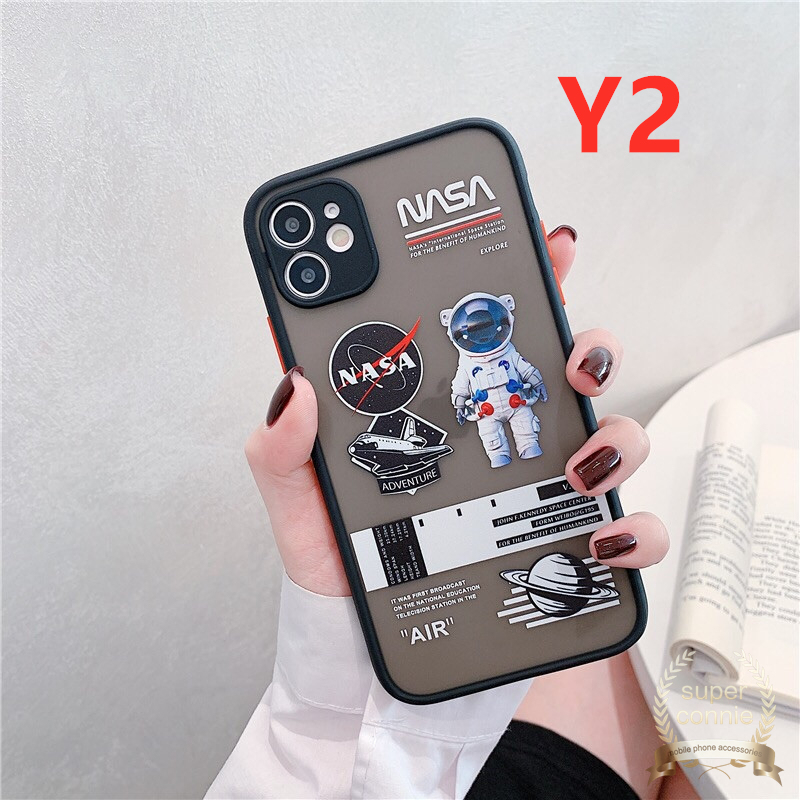 Xiaomi POCO M3 Case Redmi 9 Casing Xiaomi Redmi Note 9 9s Redmi 9C NFC 8 9pro Note8 7 Redmi 9A POCO X3 NFC POCO X3 Pro Redmi Note10 Note10pro Note10s Note 10 10s 10pro Max 10pro Plus Trand Brand NASA Camera Protector Phone Case-2