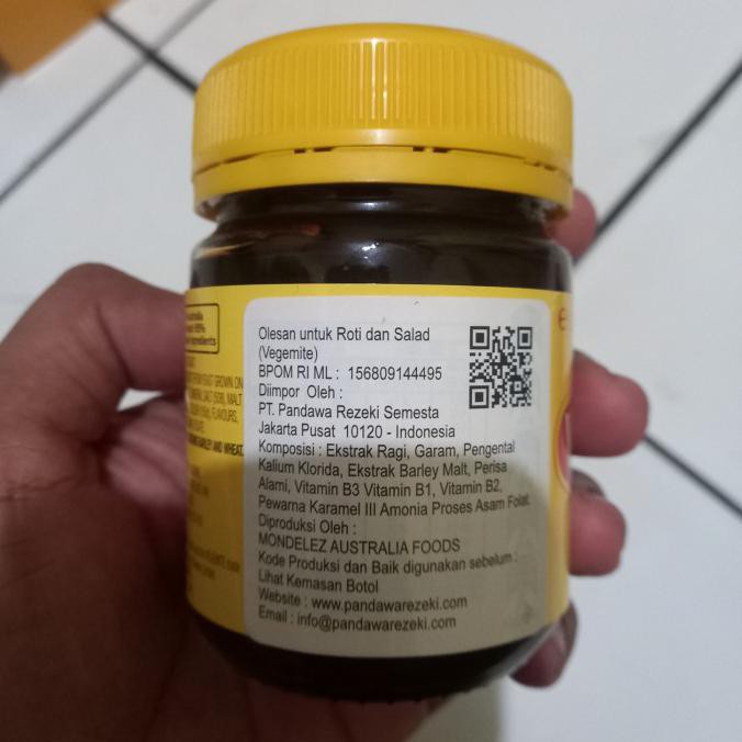 

Promo VEGEMITE 220gr Bvitamins For Vitality Selai Australia