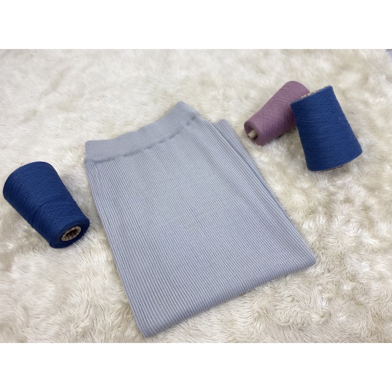 ROK SPAN RAJUT PREMIUM TEBAL KNIT KNITTED RAJUTAN SPAN ROK CARDIGAN ROK PANJANG WANITA /Rok span panjang/rok span rajut premium/rok span knitted/rok/rok wanita panjang/rok span hitam/rok plisket/rok plisket premium/rajut/cardigan/knit/knitted-SILVER