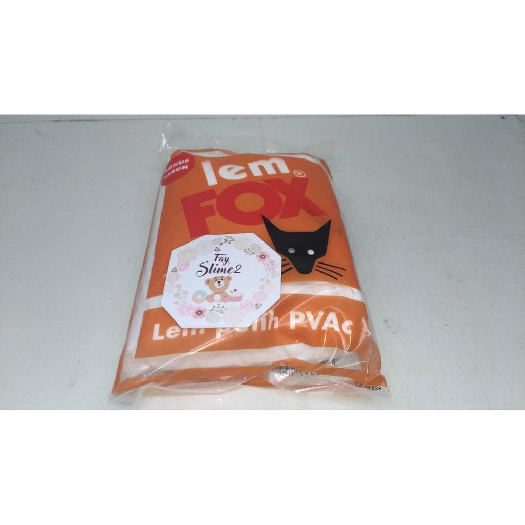 

Lem Fox 800gram | White Glue | Fay Slime | Bahan Slime Sidoarjo murah meriah