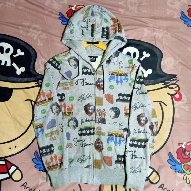 Zip Hoodie The Beatles Vintage ©2011 Second Original