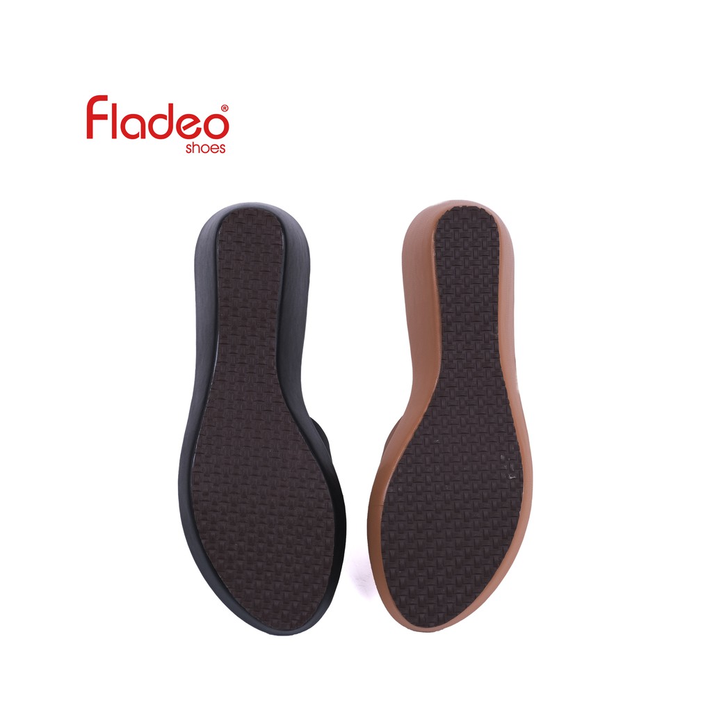 Fladeo C20/LDH83-3HI/sandal Wedges Slide Wanita [ Wedges Sandals ]-5