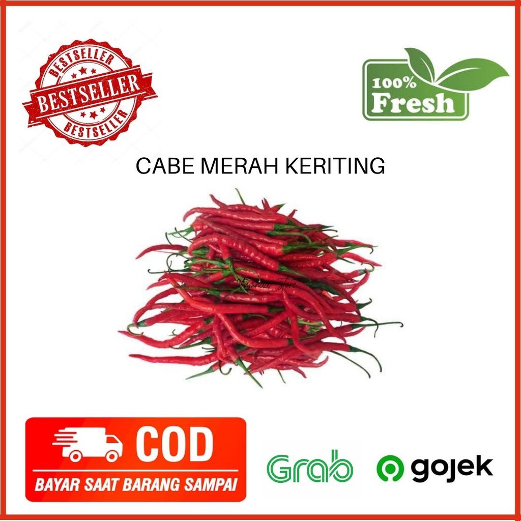 

Cabe Merah Keriting Bumbu Dapur Sayuran Segar Sayur Murah Sayur Jakarta Pack 250 Gram