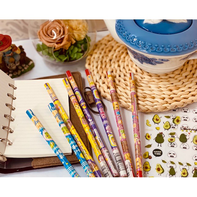 

PENSIL KAYU 2B LOVELY WOOD ISI 2
