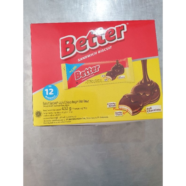 

BETTER BOX SANDWICH BISCUIT 36gr