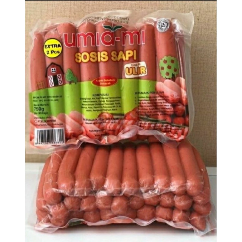 

Sosis sapi umiami Ulir isi 30 pc
