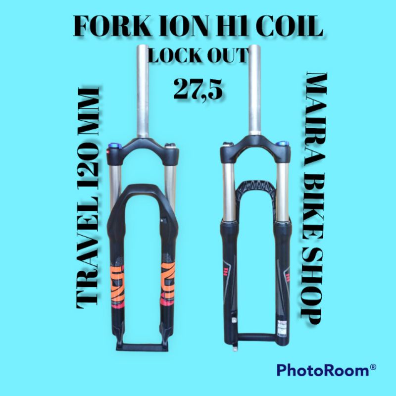 FORK ION 27.5 H1 650B TRAVEL 120 COIL LOCK Dan PRELOAD OVERSIZE Non TAPPER