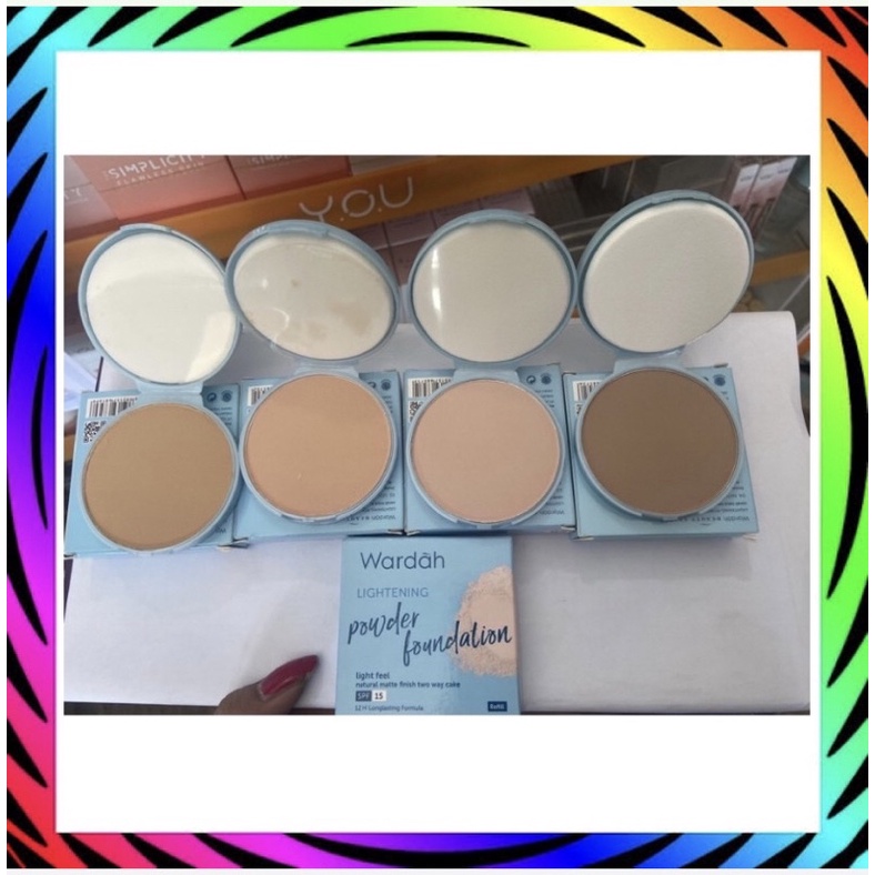 [ pa ][ refill ] wardah lightening powder foundation-bedak padat wardah lightening powder foundation