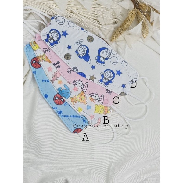 Masker anak anak strap masker tali masker