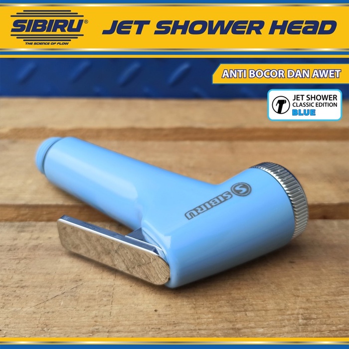 Kepala Jet Shower Kloset Toilet Kamar Mandi / Bidet Head Cebok Semprotan Toilet Closet WC - Biru