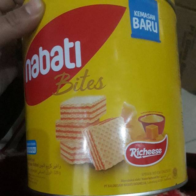 

NABATI KALENG rasa keju isi 320 g tersedia berbagai rasa