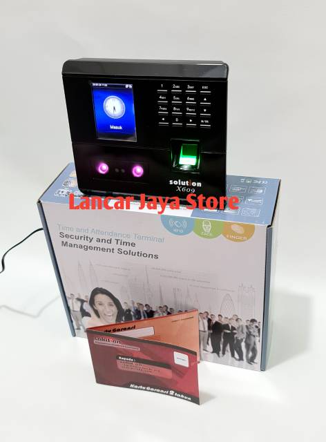 Mesin Absensi Finger Solution X609 Mesin Finger Print Solution X609 New Model