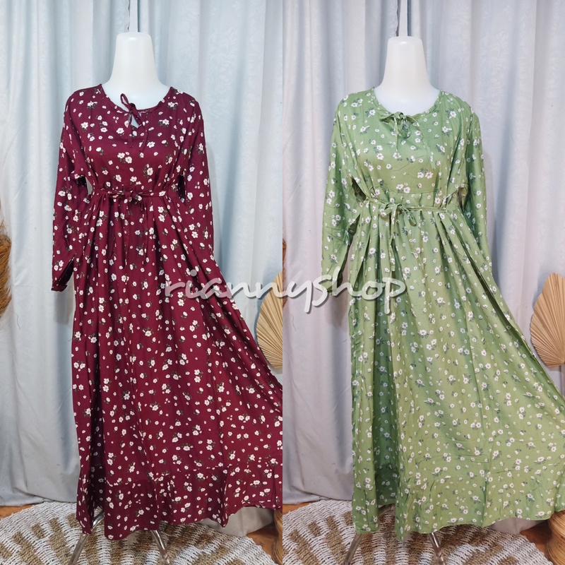 GAMIS RAYON BALI TALI SERUT DAN FLOWIE ANEKA MOTIF