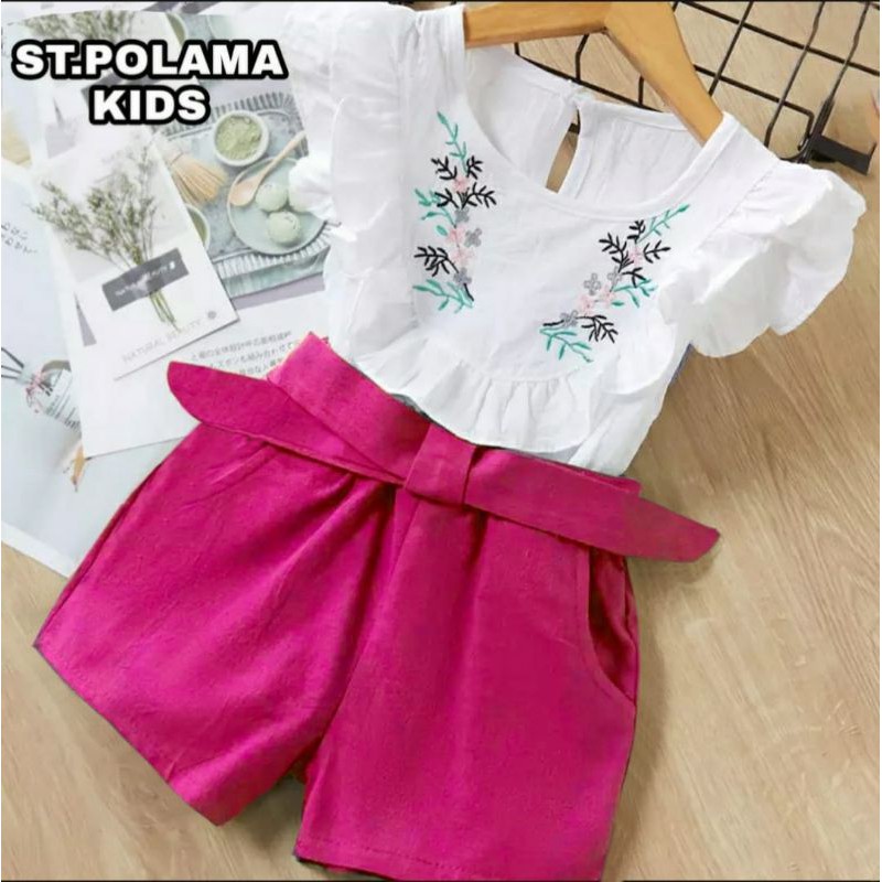 SET CELANA POLAMA KID ANAK, BABYTERRY, SETELAN, 3 UKURAN