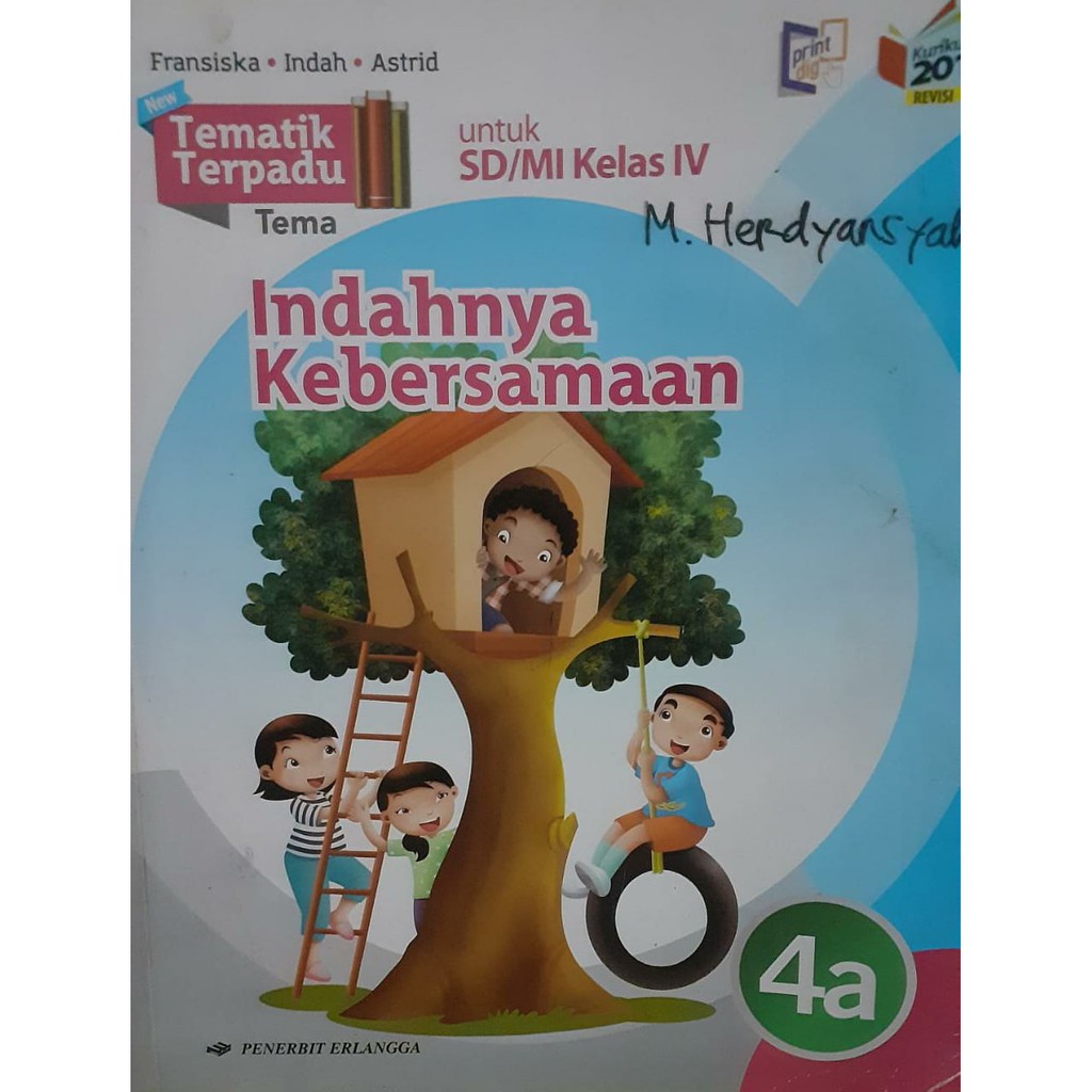 

BUKU BEKAS KELAS 4 K13 Tematik ESPS Hello Jakarta