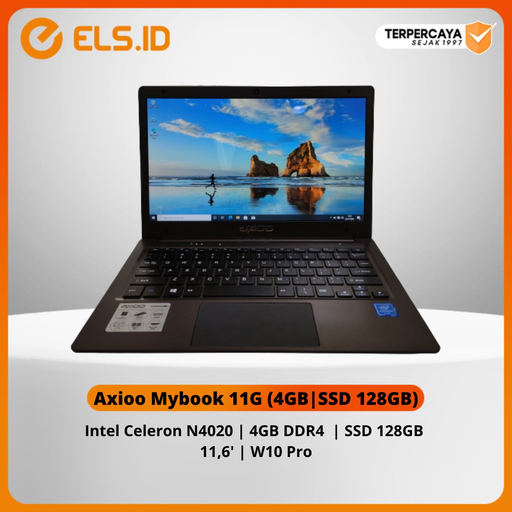 Jual Laptop Axioo Mybook G Brown Intel Celeron N Gb Gb W