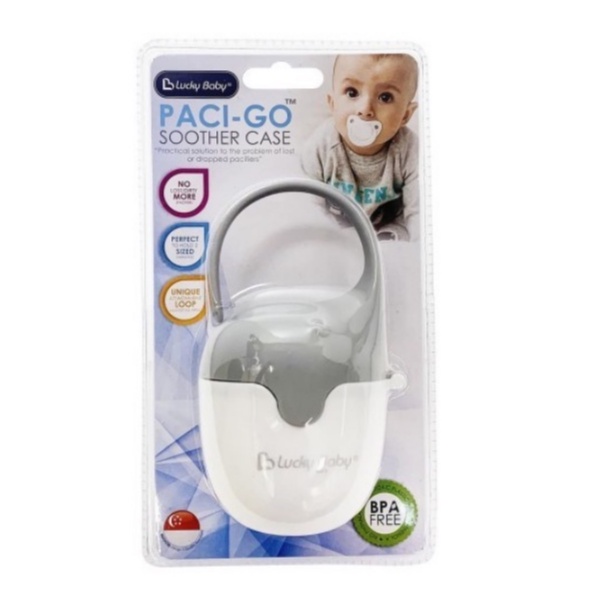 Lucky Baby Paci - Go Soother Case Gantungan Tempat Empeng Baby Kids Travel