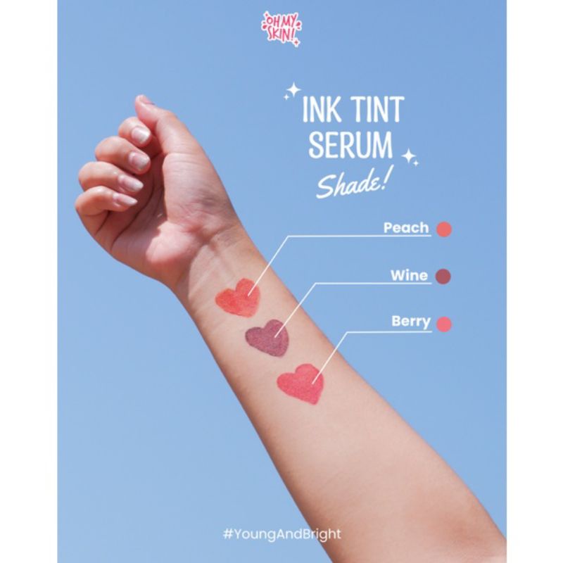 [READY STOCK] OHMYSKIN INK TINT SERUM | LIP TINT