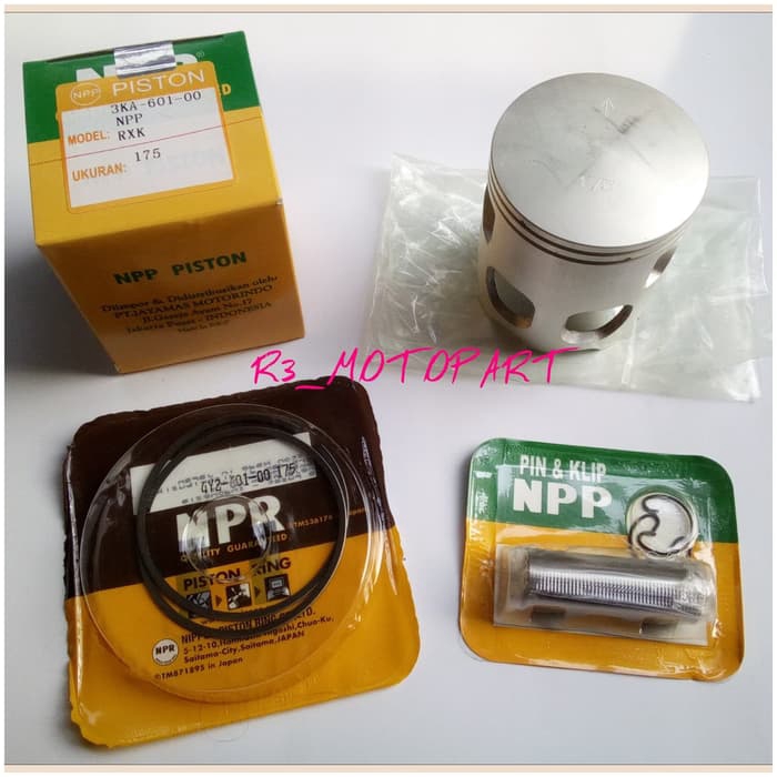 Piston/Seher Kit NPP RX King/RXKing Over Size/OS 125/150/175/200