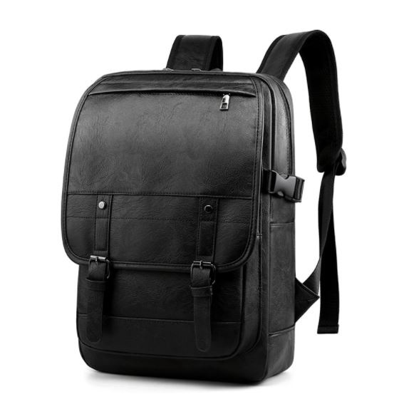 Backpack Tas Ransel Laptop Punggung Kulit Pria