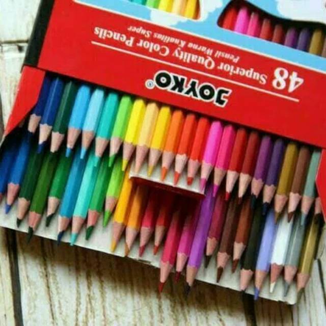 

Pensil warna joyko 48 warna