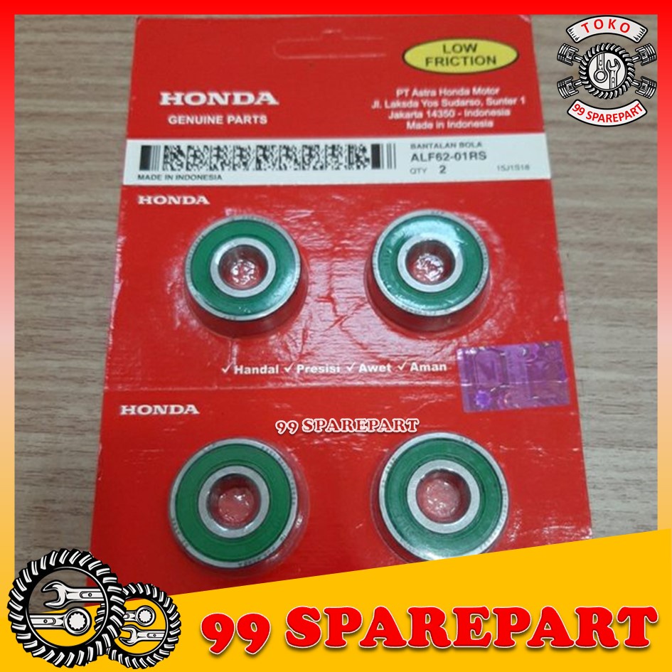 99Sperpart____bearing 6201 RS lahar roda depan vario beat supra x 125 harga satuan
